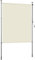 Hebitod Toldo vertical para balcón, exterior de 1,5 m x 2,7 m, protección solar, toldo vertical con revestimiento, protección visual, color beige