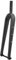 JNTFNE Forcella per Bici da Corsa Gravel Forcella Rigida in Fibra di Carbonio 700C Perno Passante 12X100mm Freno a Disco Forcella Rigida 1-1/8 1-1/2'' Tubo Anteriore Dritto/Conico
