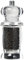 T&G Classic Bellied Clear Acrylic 2-in-1 Combi Pepper Mill and Salt Shaker, 14 cm