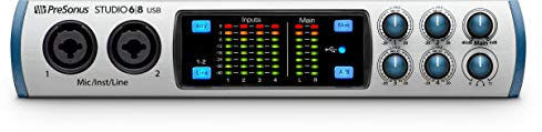 PreSonus Studio 68 6x6, 192 kHz, USB 2.0 Audio Interface