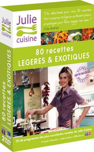 Julie cuisine : 40 recettes legeres ; 40 recettes autour du monde [FR Import]
