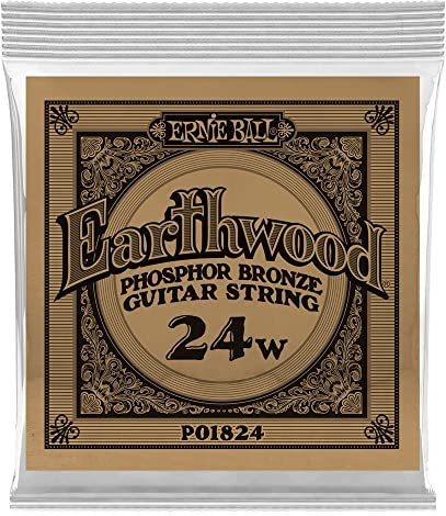 Ernie Ball .024 Slinky Acoustic Phosphor Bronze Single String