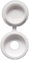 BargainBitz 100 X White Number No. Plate Screw Snap Cover Cap Covers Caps Np21 Free P&P