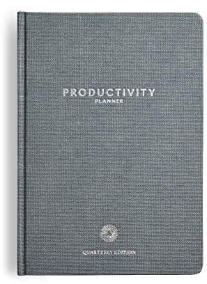 Intelligent Change A5 Quartal Produktivitätsplaner (3 Monate) – 90-Tage-Lebensplaner für Fokus und Zeitmanagement – Projekt-Organizer mit Gewohnheiten- und Stimmungs-Trackern