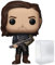 POP Marvel: Avengers Infinity War - Bucky Barnes (Winter Soldier) Funko Pop! Vinyl Figure (Bundled with Compatible Pop Box Protector Case), Multicolor, 3.75 inches