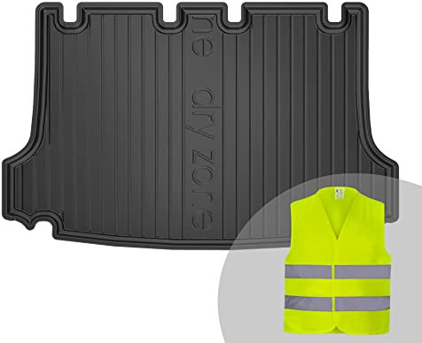 FROGUM DryZone Alfombrilla de Goma cubeta Maletero para Peugeot 308 I 2007-2013 | Borde Alto | para Todo el año | Tamaño
