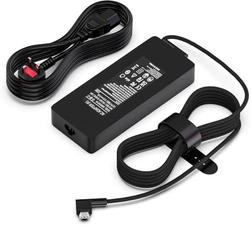230W Laptop Charger for Razer Blade Pro 17 4K RZ09 RC30-0248 GTX1060 GTX1070 RTX2070 RTX2080 GTX1660 (2014-2023), Razer Blade 14 15 RTX GTX 1660Ti GTX 1070(2018), 19.5V 11.8A Power Supply Adapter