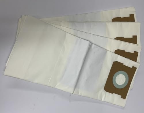 Genuine Pack of 4 Paper Dust Bags For Guild 30L GWD30 / GWD30P Wet & Dry Canister Vacuum Cleaners
