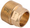 Sanitop-Wingenroth 11536 0 Rotguss-Übergangsnippel Nummer 4243G, 1 Stück, 18 mm x 3/4 Zoll AG