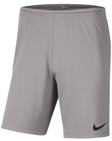 Nike BV6865 Y NK Dry Park III Short NB K Shorts Unisex-Child Pewter Grey/Black XL