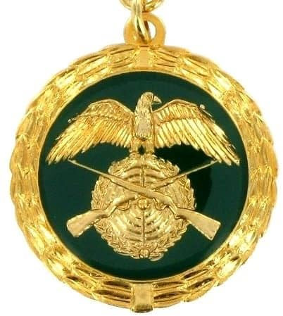 Deitert Medaille Gold-grün