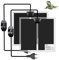 LERWAY Reptil Heizmatte, 2PCS Terrarium Heizmatte Temperaturregler Wärmematte für Reptilien Eidechse Gecko Schlangen Schildkröte Spinne (2 Pack-14W)