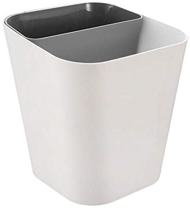 Corbeille De Bureau, Poubelle Tri Selectif,Bac Ordure Plastique, Facile À Utiliser Élégant Beau Design Résistant Aux Rayures, pour Chambre À Coucher, Salon, Cuisine
