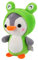 Mini Pinguin Schlüsselanhänger Flauschiges Stofftier zum Kuscheln Pinguin Plüschtier Kuscheltier Schlüsselbund Pinguin Figur Tier Spielzeug Gefüllte Pinguin Spielzeug DIY Schlüsselanhänger Zubehör