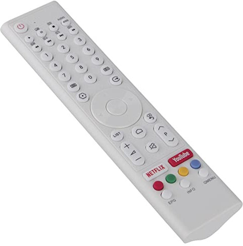 VINABTY Nouvelle télécommande remplacée pour CHIQ TV Remote Control -Blanc