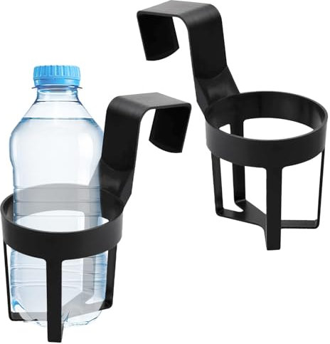 2-Pack Car Cup Holder, Expandable Beverage Bottle Holder for Vehicle - Universal Cup Holders