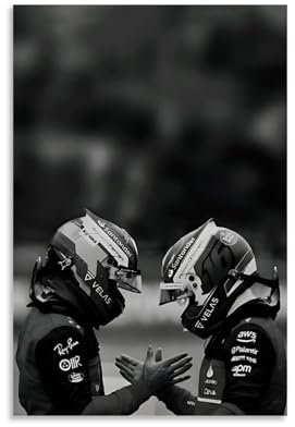CHIMOSHEJI F1-Poster, klassisches Retro-Kunst-Poster, Auto-Poster, Wandkunst, dekorative Malerei, Schlafzimmer, Malerei, Poster, 30 x 45 cm, ungerahmter Stil