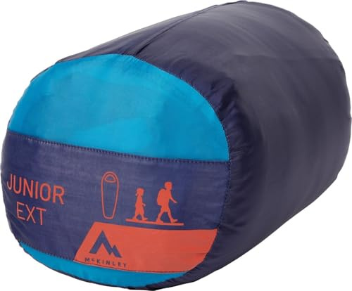 Mckinley Kinder EXT II Schlafsack, Blue/Navy Dark/Red, 125L