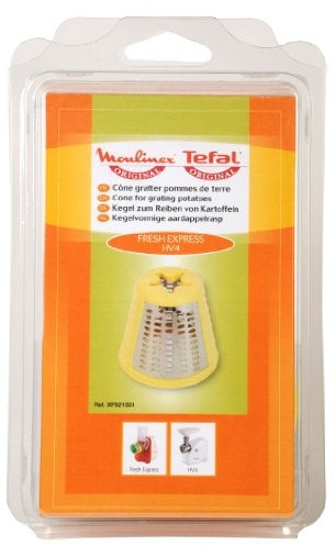 Moulinex XF921501 Cono Para Rallar Patatas, Acero Inoxidable, Amarillo