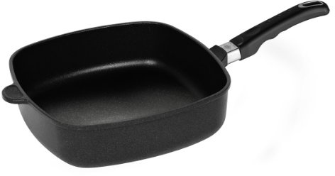 Wesco 345526-62 Eckpfanne mit Seitengriffe 26 x 26 cm, Höhe: 8 cm