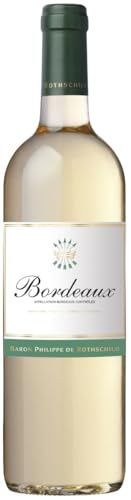 Rothschild Bordeaux AOC Blanc, Trockener Weißwein aus Frankreich (1 x 0,75l)