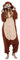 Pigiama Animali Cosplay Uomo Donna Adulti Costume Tuta Scimmia M