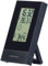 PEARL Funkuhr Thermometer: Digitale Wetterstation mit Uhrzeit, Wecker und Wetterprognose (Uhr mit Thermometer, Wetterstation Funk, Aussenthermometer)
