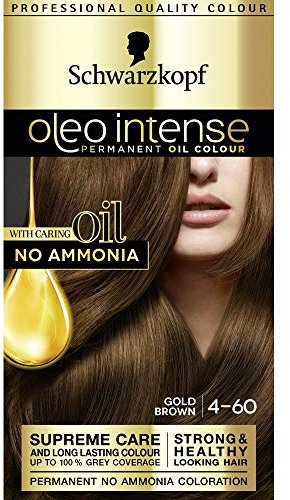Schwarzkopf Oleo Intense 4-60 Gold Brown, 500 ml