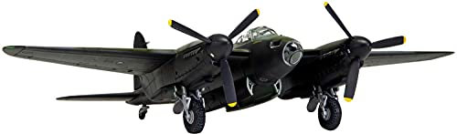 Airfix Model Set - A04023 de Havilland Mosquito Model Building Kit - Plastic Model Plane Kits for Adults & Children 8+, Set Includes Sprues & Decals - 1:72 Scale Model, Black