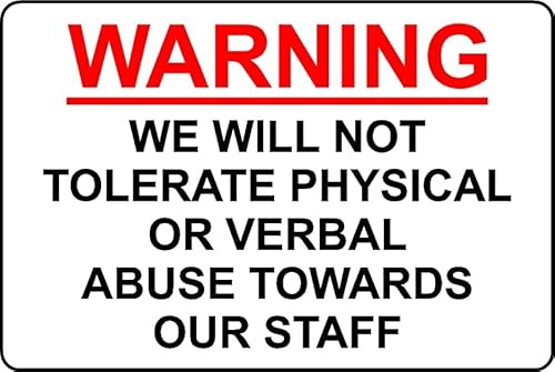 KPCM Display Ltd Warning Sign - 1mm Plastic, 300mm x 200mm, Safety Sign