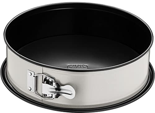 ORIGINAL KAISER Go Wild! Springform Cake Tin 26 cm Round Flat Base Non-Stick Nubia Light Grey