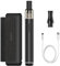 JOYETECH Eroll Slim Vape Kits 1500 mAh + 480 mAh großer Akku 2 ml wiederaufladbares USB-C Wechsel Pod System ohne Nikotin Schwarz