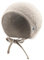 Sterntaler Mütze aus Wolle (Merino) - Unisex Beanie mit Ohrenklappen und Bindeband - Erstlingsmütze, gefüttert mit Woll-Jersey (Merino) - Winter Babymütze - Sand, 43