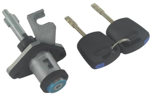 Türschloss Kofferraum Hinten FÜR Ford Für KA 1997 1998 1999 2000 2001 2002 2003 2004 2005 2006 2007 HECKKLAPPE STAMM ZURÜCK SPERRZYLINDER MIT 2 SCHLÜSSEL AL178 97KGB431K99AA Kofferraumschloss