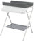 Bebeconfort Bellis, Unidad de baño y cambiador 2 en 1, Módulo de baño y cambiador plegable para bebé, Plegable y fácil de almacenar, Múltiples compartimentos de almacenamiento, Mineral Gray