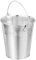 SUPVOX 1 Pc Tambouriner Seau de Rangement Recipient Huile Accessoires Barbecue accesoire Barbecue Seau à Graisse pour Barbecue bidon d'huile pour Barbecue Tôle de Fer galvanisé