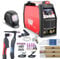VECTOR WELDING New York 2500D AC/DC WIG Schweißgerät SET 200A + 50A Plasmaschneider | Digital Display, HF-Zündung, MMA 170A | Inkl. Helm, Fußpedal & Zubehör | Für Alu, Edelstahl, Stahl