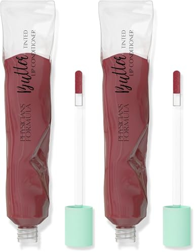 Physicians Formula Butter Lip Conditioner, Getönter Lippenpflegestift mit Glänzendem Finish, Leicht Aufzutragen, Angereichert mit Amazonas-Butter, Beach Bronze (Packung mit 2)