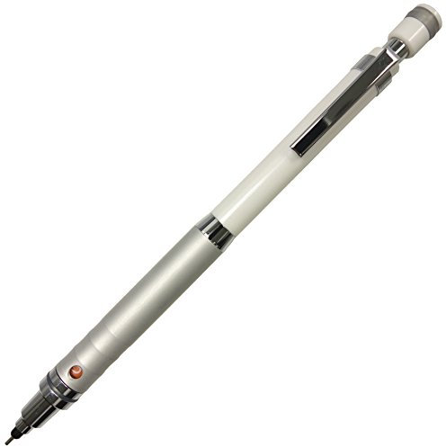Uni Druckbleistift Kurutoga, hochwertiges Modell 0.5 mm weiß