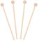 Voarge Lot de 4 maillets en bois pour marimba - Pour l'énergie, xylophone, cloches en bois et jouets éducatifs pour enfants et bébés - Nom de l'article (aka Title)