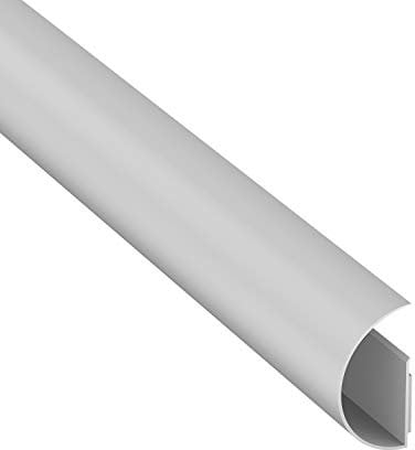 D-Line 1MCT5025W CableTraC, TV-Kabelmanagementlösung, Flexible Kabelführung, Kabelabdeckung – 50 mm (B) x 25 mm (H) x 1 Meter (L) – Weiß, Maxi (50x25mm)