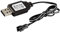 fivekim Câble de Charge Batterie Chargeur USB Ni-CD Ni-Mh Batteries Pack Sm-2P Plug Adapter 4.8V 250Ma Sortie Jouets Voiture USB Câble de Charge