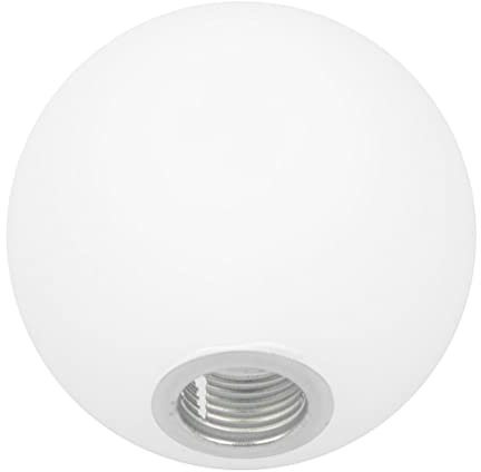 minkissy Glass Globe Lamp Shade White Frosted Ceiling Light Shade Fixture Replacement Pendant Light Accessory for Home Hotel G9 12cm