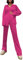 shownicer Damen 2 Stück Casual Outfits Revers Langarm Button Down Shirt Hohe Taille Lange Hosen Loungewear Streetwear Anzüge Weites Plissee Bein Hosenanzüge Zweiteiler A Rose Rot S