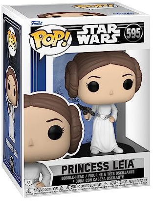 Funko Pop! Star Wars: SWNC - Princess Leia - Prinzessin Leia - Vinyl-Sammelfigur - Geschenkidee - Offizielle Handelswaren - Spielzeug Für Kinder und Erwachsene - Movies Fans