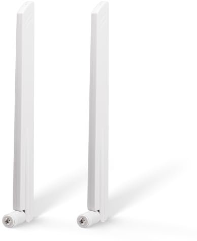 Eightwood Antenna WLAN 2,4G/5G/6G Tri Band WLAN 4dBi Antenna WLAN omnidirezionale supportata WiFi 6E compatibile con PC Desktop PCIe WLAN Card