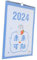 BCOATH Terminkalender 2024 für die monatliche Planung Wandkalender zum Aufhängen für Büro Zuhause Schule Wohnheim Organizer