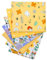Bastelset Baumwollstoff, Patchwork Stoffe Paket (50x40cm)7 PCS Stoffpaket Baumwolle Stoff Zum Nähen DIY Stoffstücke set für kinder mädchen Junge(Type O)