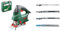 Bosch Home and Garden Stichsäge PST 900 PEL (620W, Hubzahl bei Leerlauf 500 bis 3100 U/min) + Professional 40tlg. Stichsägeblatt-Set Wood and Metal (für Holz und Metall, Zubehör für Stichsägen)