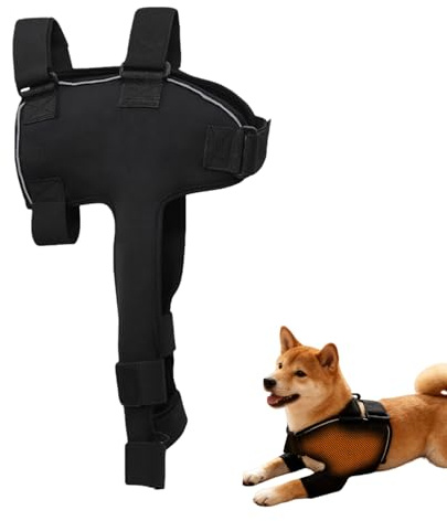 Hundebein-Manschette - Ventilerande stödstång lyftsele | Wundabdeckung | för att med Zur Erholung Für Spaziergang Camping Outdoor Reise Auto Flugzeug Alltag